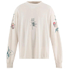 Лонгслив SAINT MICHAEL DW LS TEE TATTOO WHITE