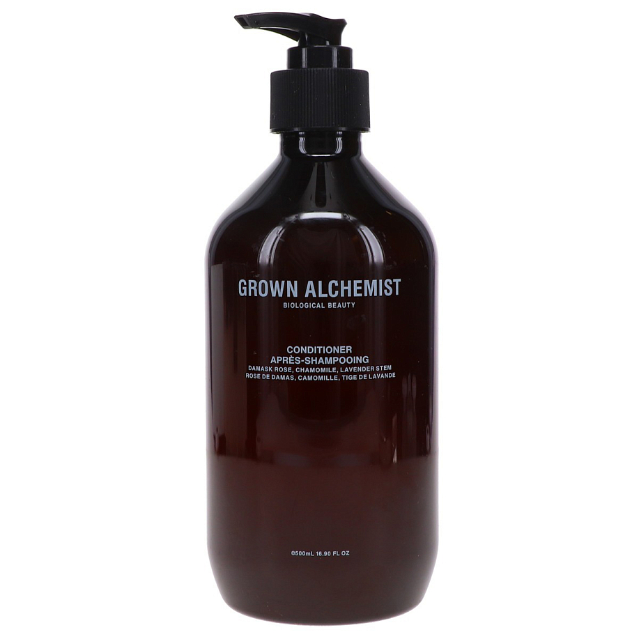 Косметика GROWN ALCHEMIST Кондиционер для волос ДАМАССКАЯ РОЗА, РОМАШКА И ЛАВАНДА в интернет магазине Peakwww.peakstore.ru - 1 фото