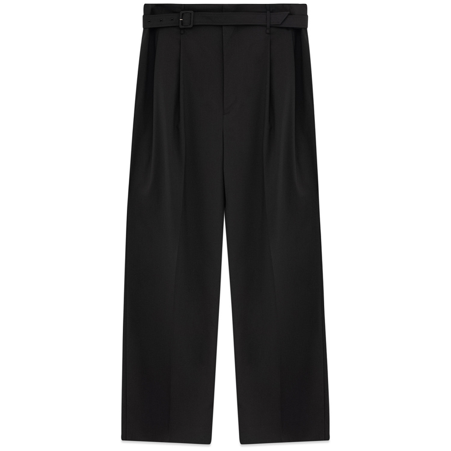 Брюки AURALEE SUPER FINE TROPICAL WOOL TWO-TUCK SLACKS в интернет магазине Peakwww.peakstore.ru - 2 фото