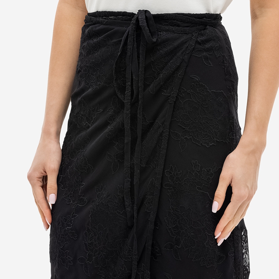 Юбка SONG FOR THE MUTE WRAP SKIRT - 5 фото Юбка SONG FOR THE MUTE WRAP SKIRT в интернет магазине Peakwww.peakstore.ru - 5 фото