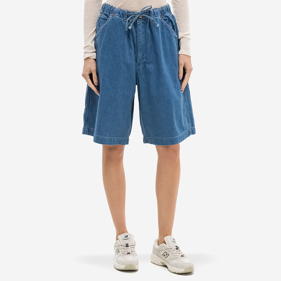 Джинсовые шорты ORSLOW PAINTER'S DENIM SHORT PANTS в интернет магазине Peakwww.peakstore.ru - 3 фото