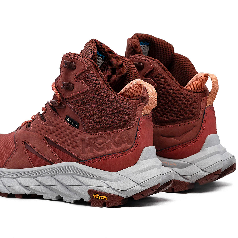 Кроссовки HOKA W ANACAPA MID GTX HOT SAUCE / CHERRY MAHOGANY - 6 фото Кроссовки HOKA W ANACAPA MID GTX в интернет магазине Peakwww.peakstore.ru - 6 фото