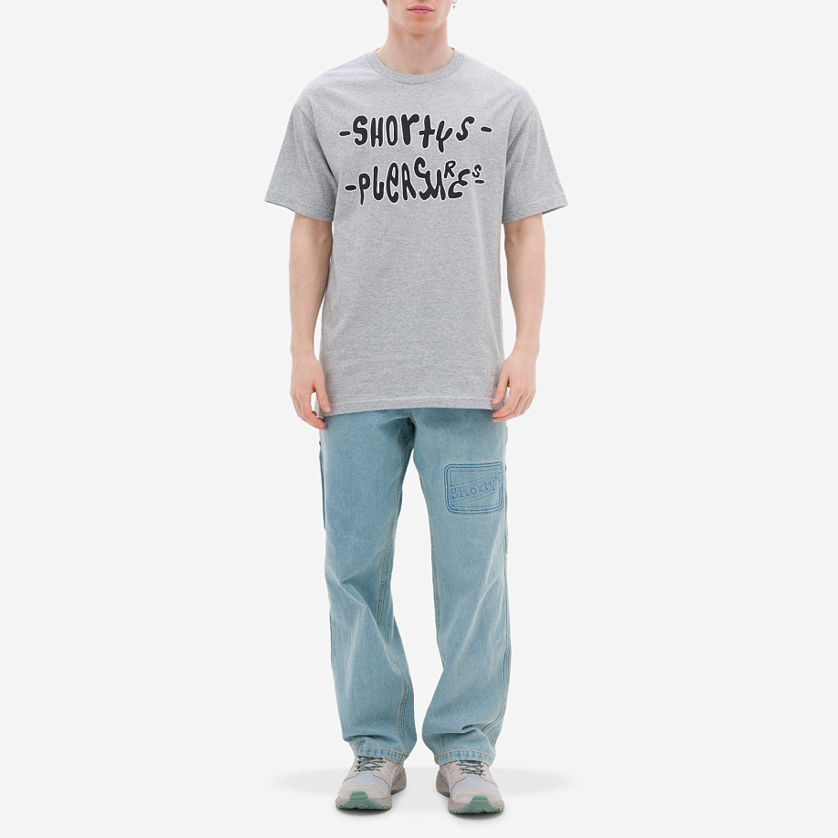 Футболка PLEASURES F ME T-SHIRT HEATHER GREY - 4 фото Футболка PLEASURES F ME T-SHIRT в интернет магазине Peakwww.peakstore.ru - 4 фото