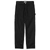 Брюки CARHARTT WIP W DREWE PANT BLACK (RINSED)