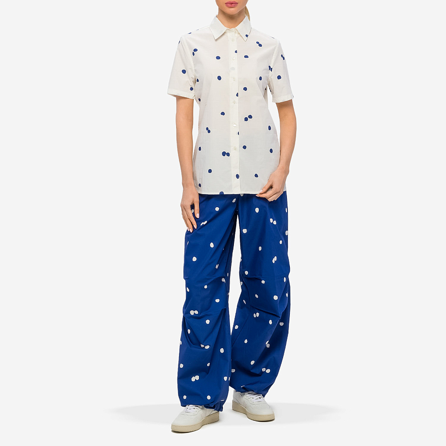 Брюки ASPESI PANTALONE MOD.0144 w/print BLUETTE - 4 фото Брюки ASPESI PANTALONE MOD.0144 w/print в интернет магазине Peakwww.peakstore.ru - 4 фото