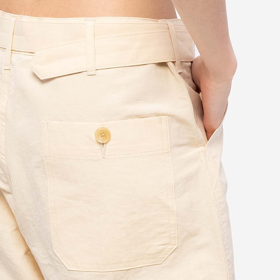 Брюки AURALEE HIGH DENSITY FINX LINEN WEATHER PANTS в интернет магазине Peakwww.peakstore.ru - 7 фото