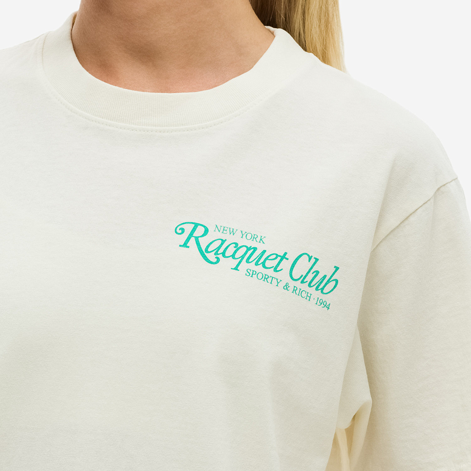 Футболка SPORTY & RICH 94 RACQUET CLUB T-SHIRT в интернет магазине Peakwww.peakstore.ru - 5 фото