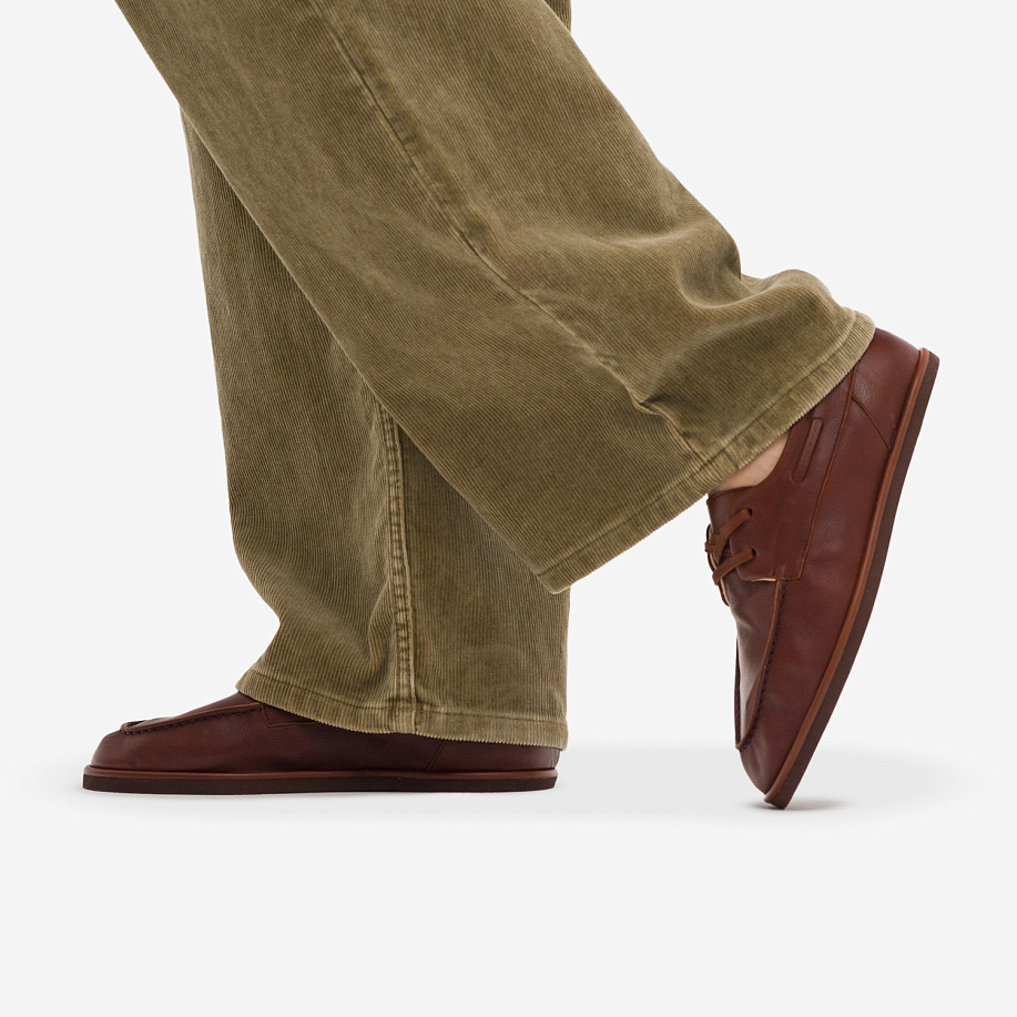 Мокасины AURALEE SOFT LEATHER DECK SHOES в интернет магазине Peakwww.peakstore.ru - 9 фото