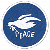 Нашивка NEEDLES PATCH PEACE/PIGEON