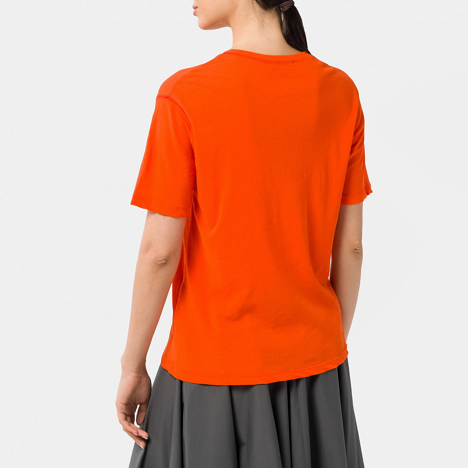 Футболка YLEVE COTTON LINEN SHEER JERSEY S/S P/O VERMILION - 3 фото Футболка YLEVE COTTON LINEN SHEER JERSEY S/S P/O в интернет магазине Peakwww.peakstore.ru - 3 фото