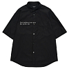 Рубашка UNDERCOVER SHIRT UC1C4406-2 BLACK