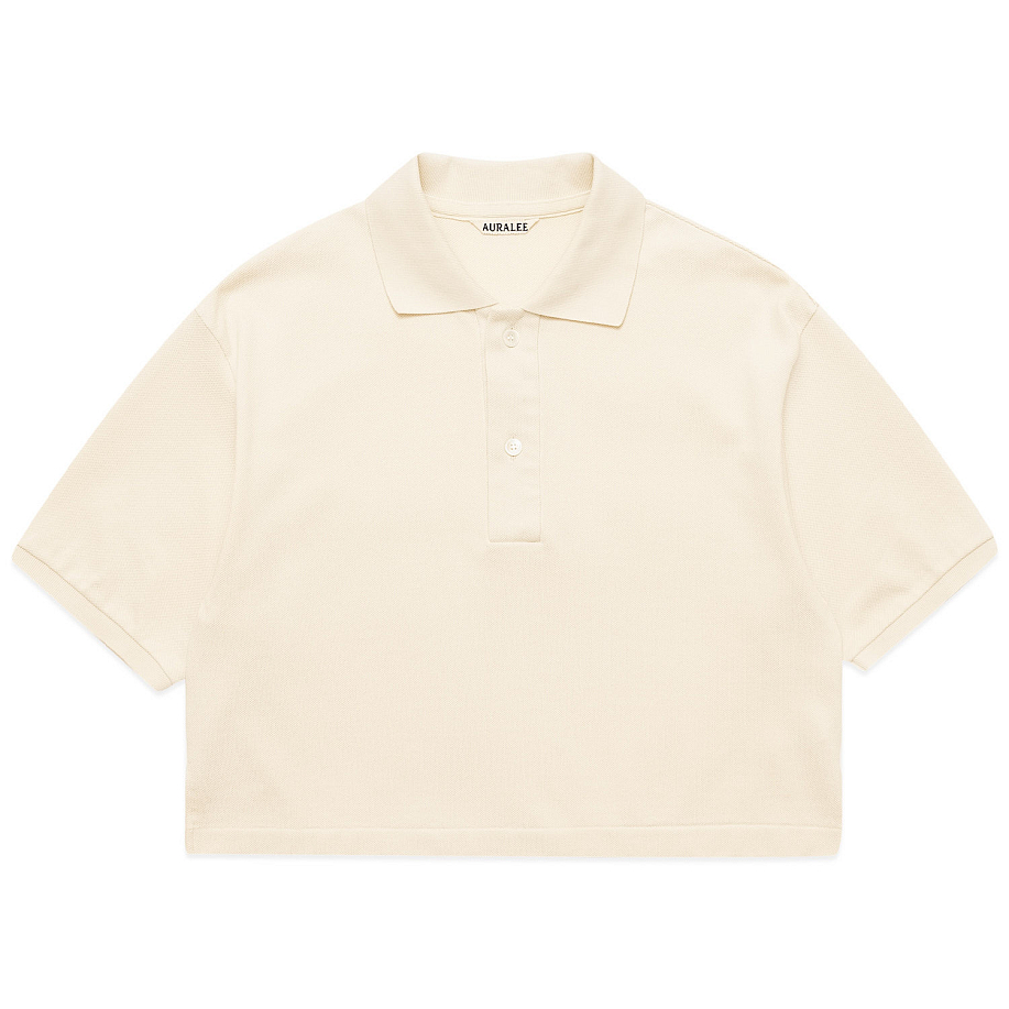 Поло AURALEE SUPER FINE COTTON PIQUE SHORT POLO - 10 фото Поло AURALEE SUPER FINE COTTON PIQUE SHORT POLO в интернет магазине Peakwww.peakstore.ru - 10 фото