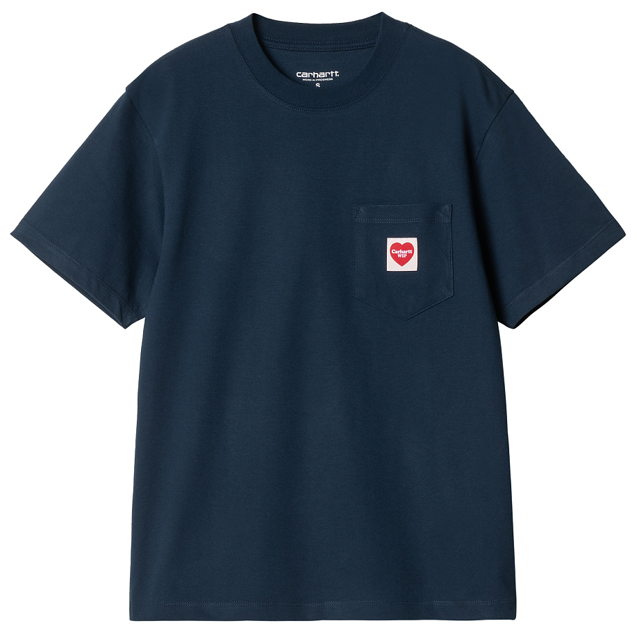 Футболка CARHARTT WIP W S/S POCKET HEART T-SHIRT - 6 фото Футболка CARHARTT WIP W S/S POCKET HEART T-SHIRT в интернет магазине Peakwww.peakstore.ru - 6 фото