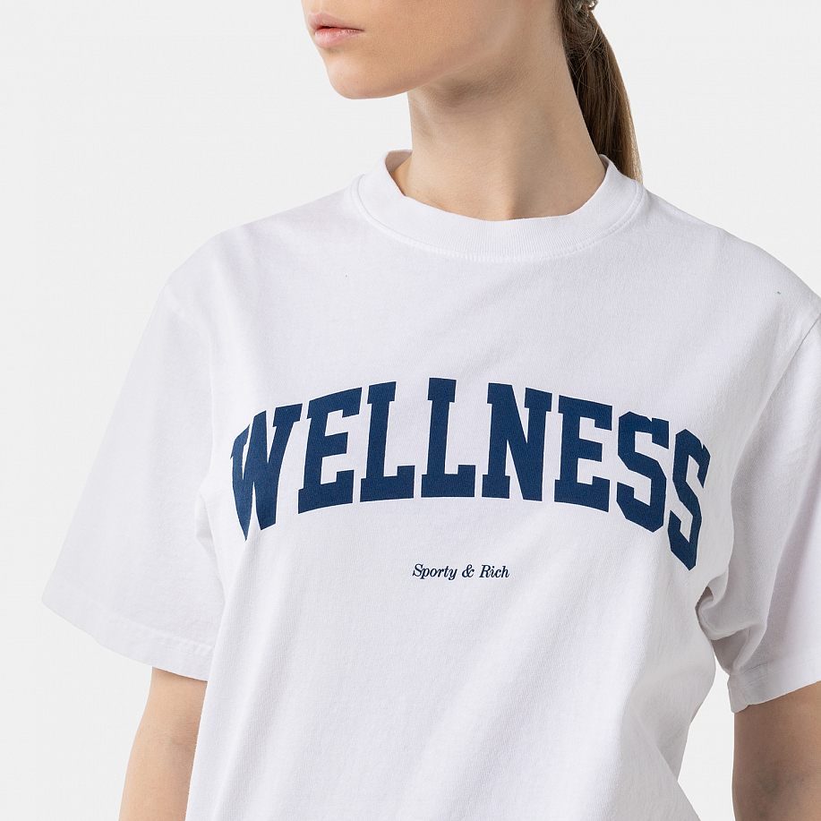 Футболка SPORTY & RICH WELLNESS IVY T SHIRT в интернет-магазине Peak Conceptwww.peakstore.ru - 5 фото
