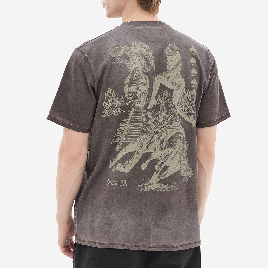 Футболка DAZE WILD WEST WAY T-SHIRT в интернет-магазине Peak Conceptwww.peakstore.ru - 6 фото