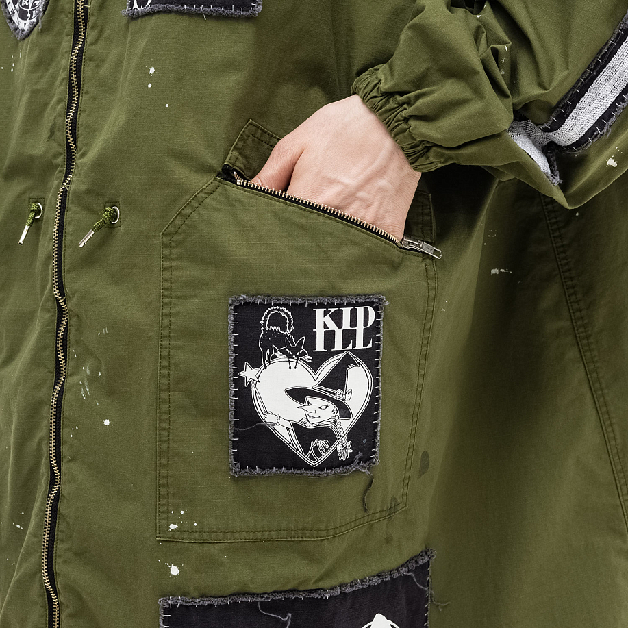 Плащ KIDILL MOHAWK PATCH MODS COAT в интернет-магазине Peak Conceptwww.peakstore.ru - 6 фото