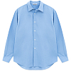 Рубашка AURALEE *WASHED FINX TWILL SHIRT BLUE