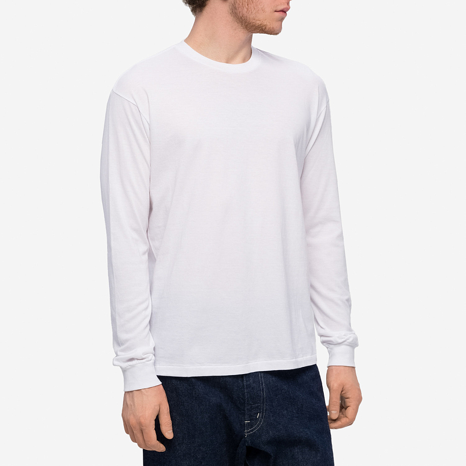 Лонгслив AURALEE SEAMLESS L/S TEE в интернет магазине Peakwww.peakstore.ru - 2 фото
