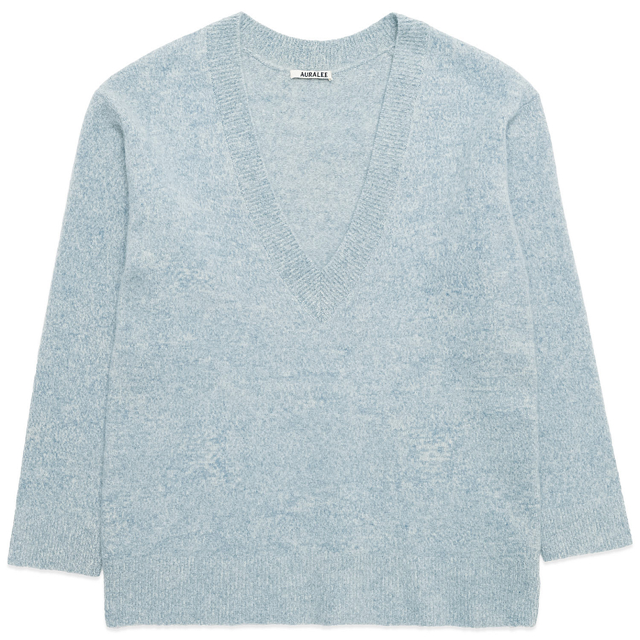 Джемпер AURALEE MILLED YAK CASHMERE KNIT P/O в интернет магазине Peakwww.peakstore.ru - 3 фото