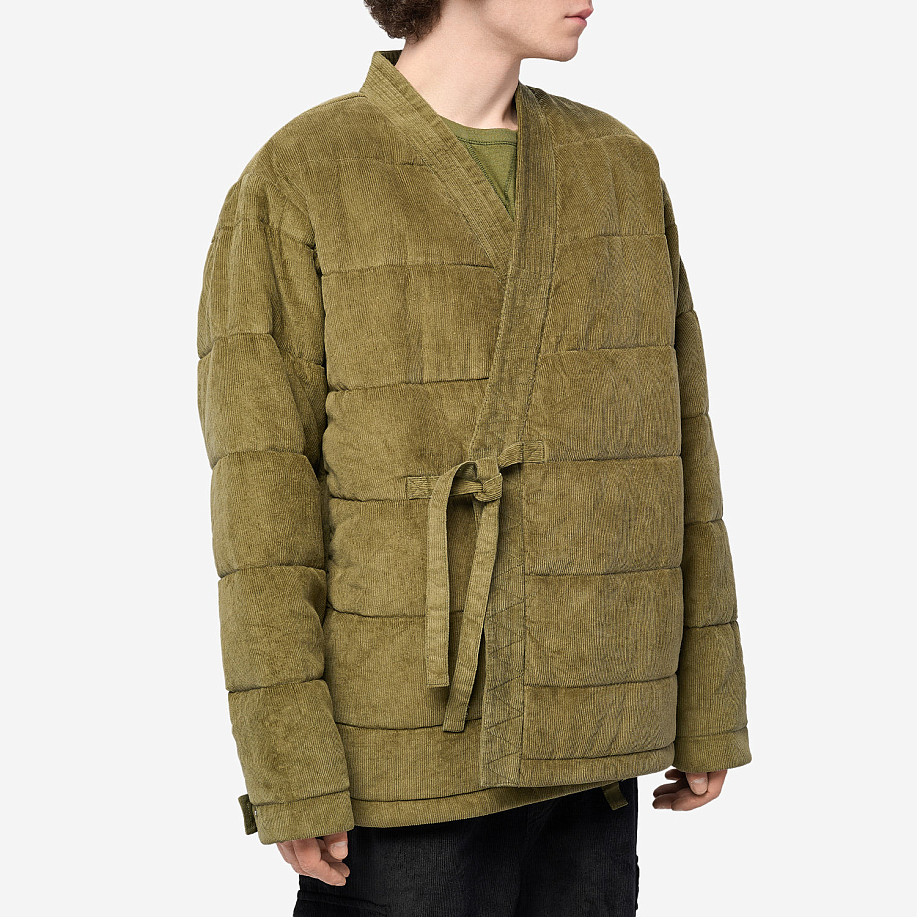 Куртка городская MAHARISHI 4570 HEMP CORD PADDED KIMONO в интернет магазине Peakwww.peakstore.ru - 2 фото