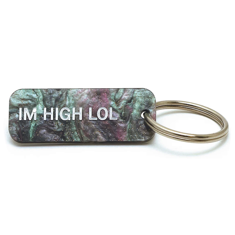 Брелок MISTER GREEN KEYCHAIN - I'M HIGH LOL/MISTER GREEN в интернет-магазине Peak Conceptwww.peakstore.ru - 1 фото