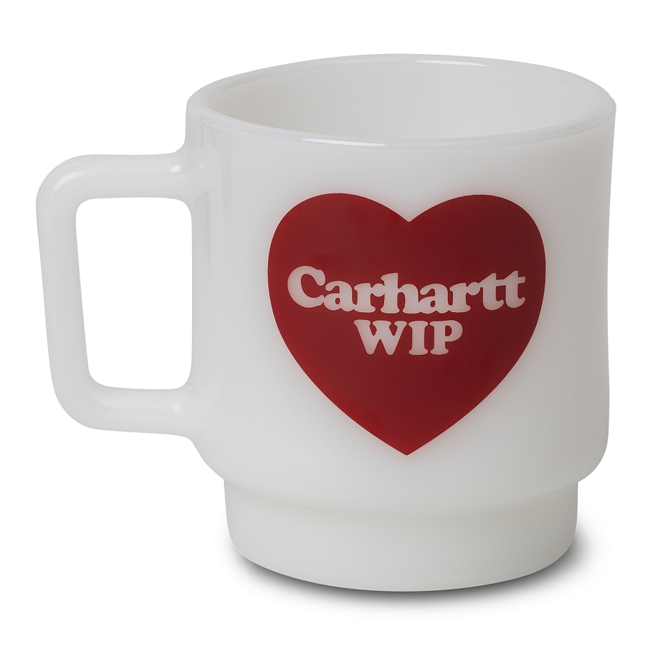 Кружка CARHARTT WIP HEART GLASS MUG в интернет магазине Peakwww.peakstore.ru - 1 фото