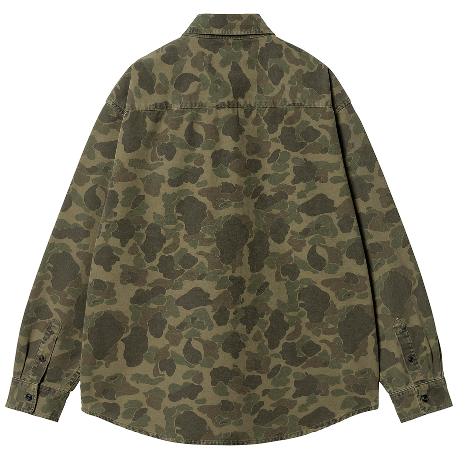 Рубашка CARHARTT WIP L/S DUCK SHIRT в интернет магазине Peakwww.peakstore.ru - 2 фото