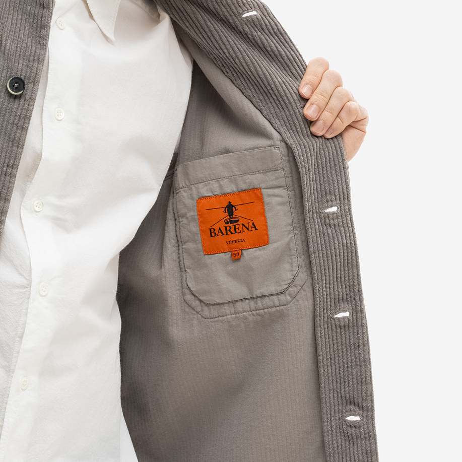 Куртка-рубашка BARENA VENEZIA OVERSHIRT CEDRONE DEMI в интернет магазине Peakwww.peakstore.ru - 8 фото
