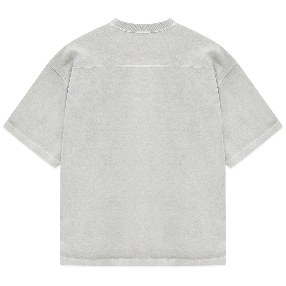 Футболка YLEVE PIGMENT DYE OPEN END COTTON T LIGHT GREY - 7 фото Футболка YLEVE PIGMENT DYE OPEN END COTTON T в интернет магазине Peakwww.peakstore.ru - 7 фото