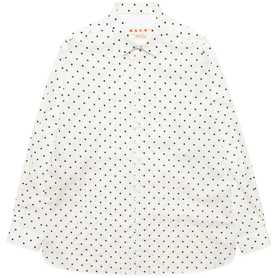 РУБАШКА MARNI SHIRT LILY WHITE в интернет-магазине Peak Conceptwww.peakstore.ru - 1 фото