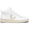 Высокие кеды VEJA V-15 LEATHER White Natural