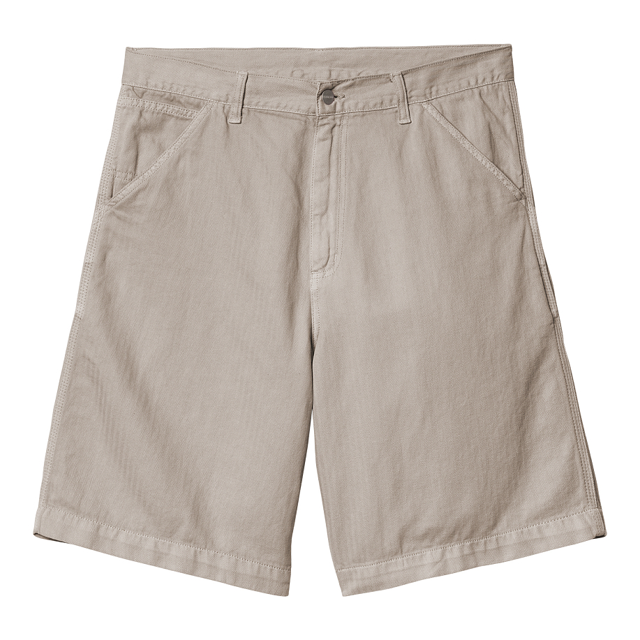 Шорты CARHARTT WIP COOPER SHORT стильные в Peak StoreFLEUR DE SEL (RINSED) - 1 фото Шорты CARHARTT WIP COOPER SHORT в интернет магазине Peakwww.peakstore.ru - 1 фото