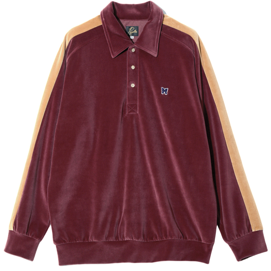 Толстовка NEEDLES SIDE LINE PULLOVER SHIRT - C/PE VELOUR в интернет-магазине Peak Conceptwww.peakstore.ru - 6 фото