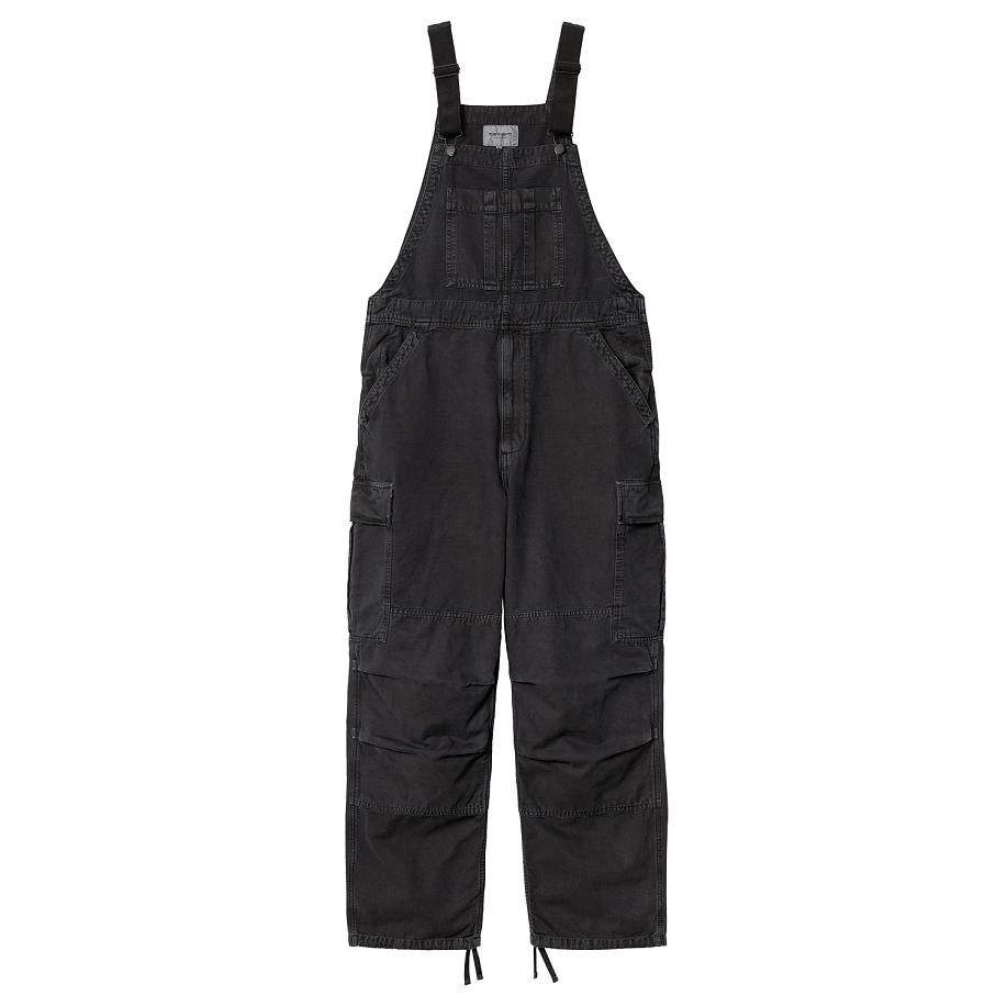 Комбинезон городской WIP CARGO BIB OVERALL BLACK (STONE DYED) - 1 фото Комбинезон городской WIP CARGO BIB OVERALL в интернет магазине Peakwww.peakstore.ru - 1 фото