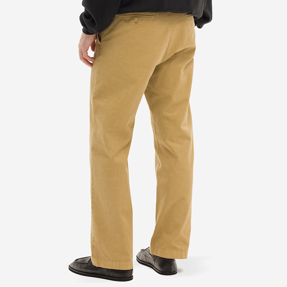 Брюки AURALEE PRODUCT DYED FINX GABARDINE PANTS в интернет магазине Peakwww.peakstore.ru - 16 фото