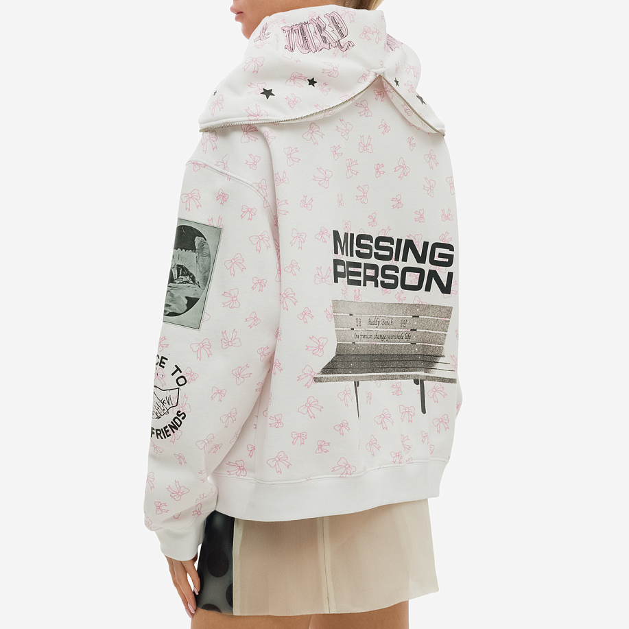 Толстовка ASHLEY WILLIAMS MISSING PERSON BUTTERFLY HOODIE - 3 фото Толстовка ASHLEY WILLIAMS MISSING PERSON BUTTERFLY HOODIE в интернет магазине Peakwww.peakstore.ru - 3 фото