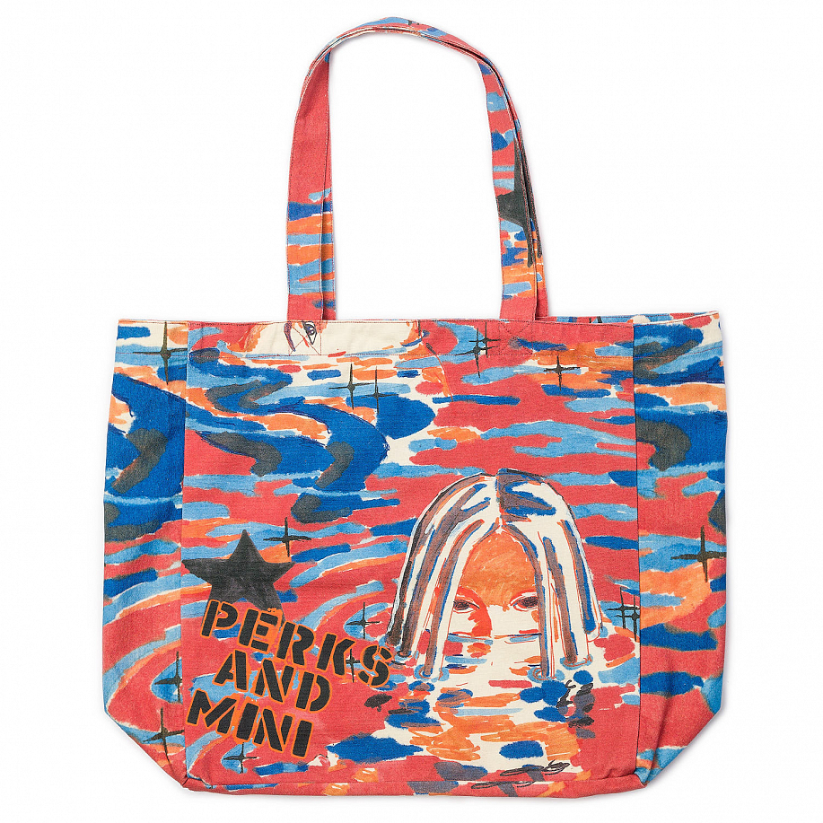Сумка-тоут PERKS AND MINI X COME TEES TOTE BAG - 1 фото Сумка-тоут PERKS AND MINI X COME TEES TOTE BAG в интернет магазине Peakwww.peakstore.ru - 1 фото