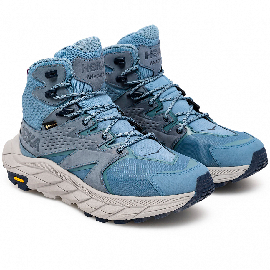 Кроссовки HOKA W ANACAPA MID GTX MOUNTAIN SPRING/HARBOR MIST - 4 фото Кроссовки HOKA W ANACAPA MID GTX в интернет магазине Peakwww.peakstore.ru - 4 фото
