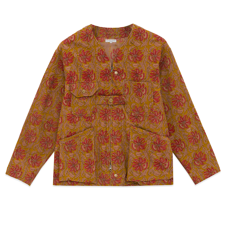 Куртка городская ENGINEERED GARMENTS CARDIGAN JACKET FLORAL CORDUROY - 3 фото Куртка городская ENGINEERED GARMENTS CARDIGAN JACKET FLORAL CORDUROY в интернет магазине Peakwww.peakstore.ru - 3 фото