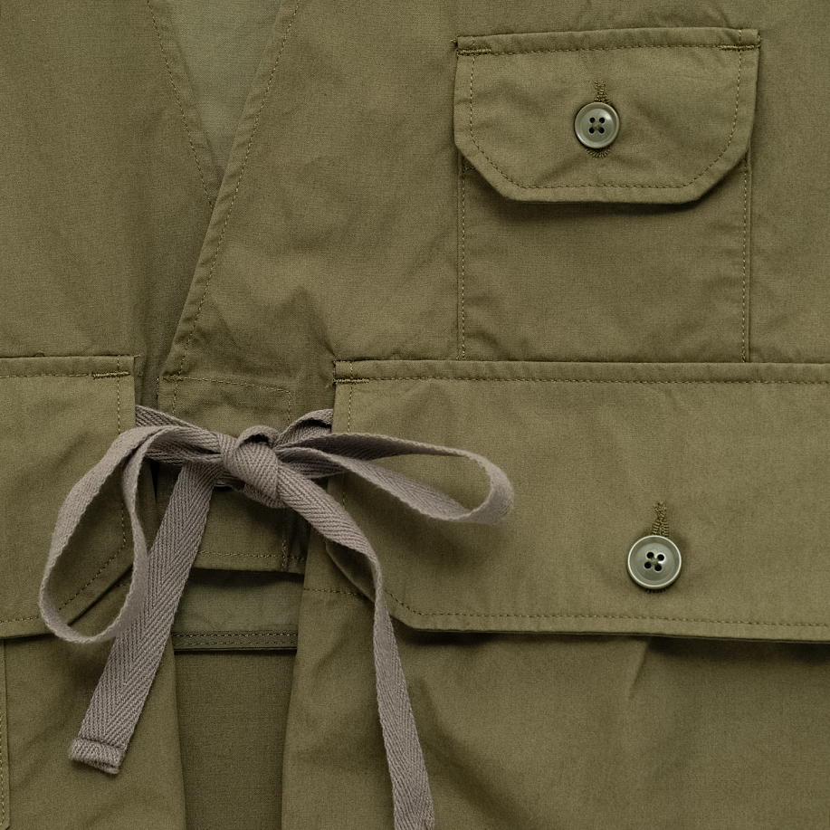 Жилет ENGINEERED GARMENTS FOWL VEST OLIVE - 7 фото Жилет ENGINEERED GARMENTS FOWL VEST OLIVE в интернет магазине Peakwww.peakstore.ru - 7 фото