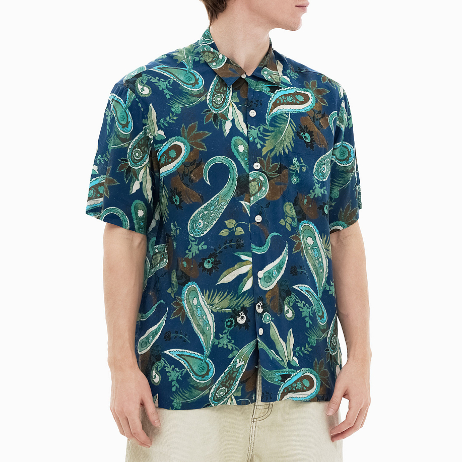 Рубашка THISISNEVERTHAT WEIRD PAISLEY S/S SHIRT в интернет магазине Peakwww.peakstore.ru - 15 фото