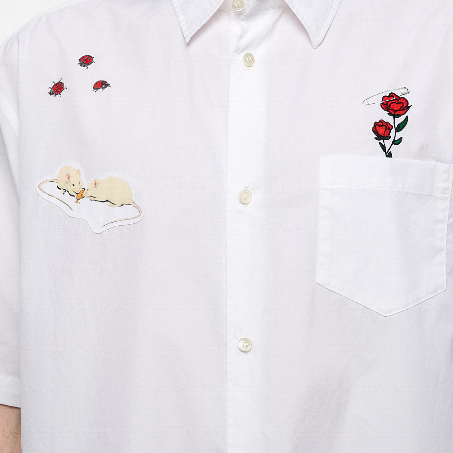 Рубашка UNDERCOVER SHIRT UC1C4406-1 в интернет магазине Peakwww.peakstore.ru - 8 фото