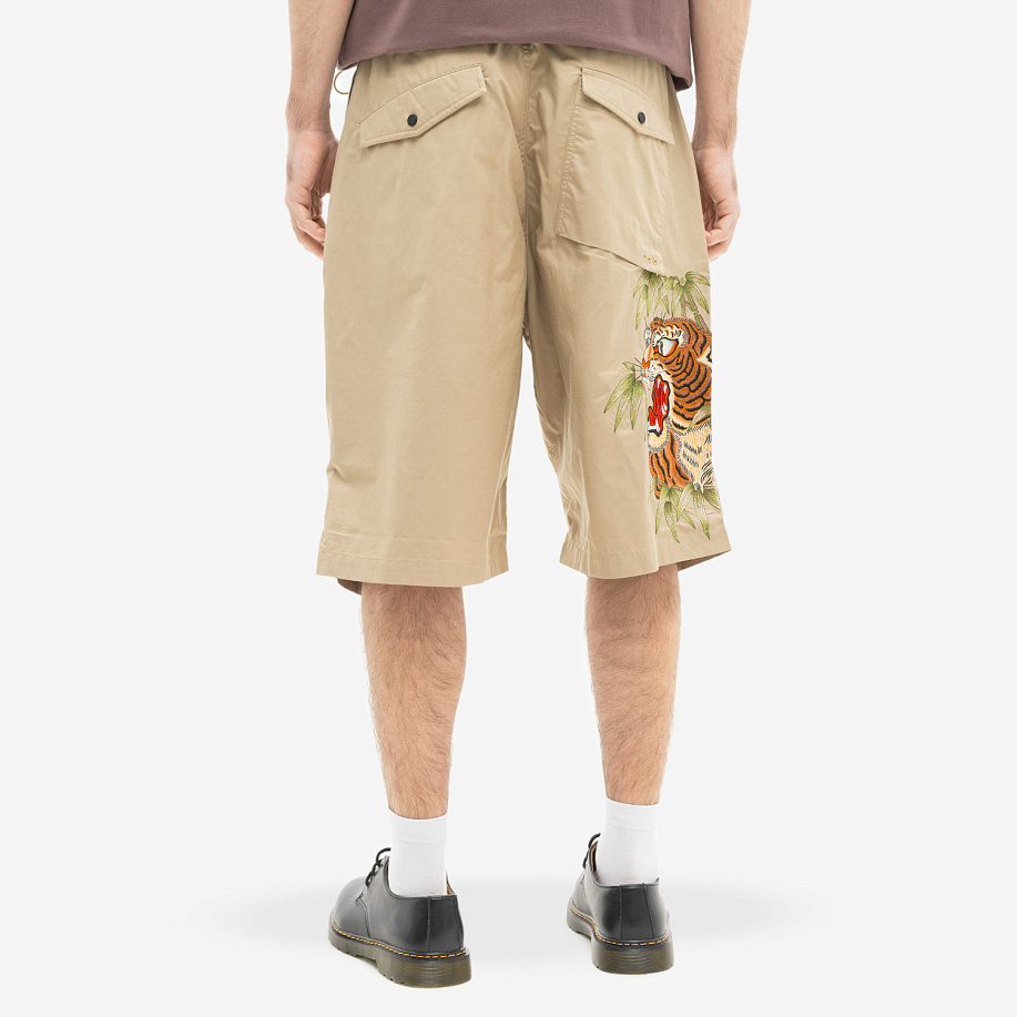 Шорты MAHARISHI 5099 MAHA TIGER LOOSE SNOSHORTS в интернет магазине Peakwww.peakstore.ru - 3 фото