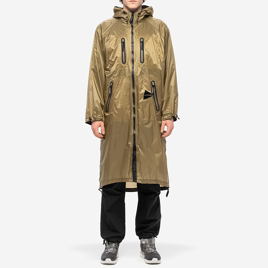 Плащ AND WANDER FLY RAIN LONG COAT в интернет магазине Peakwww.peakstore.ru - 4 фото