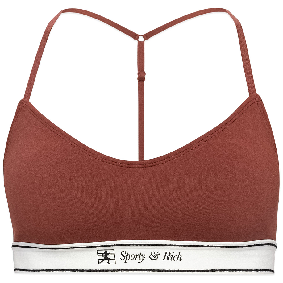 Топ SPORTY & RICH RUNNER SCRIPT SPORTS BRALETTE в интернет магазине Peakwww.peakstore.ru - 1 фото