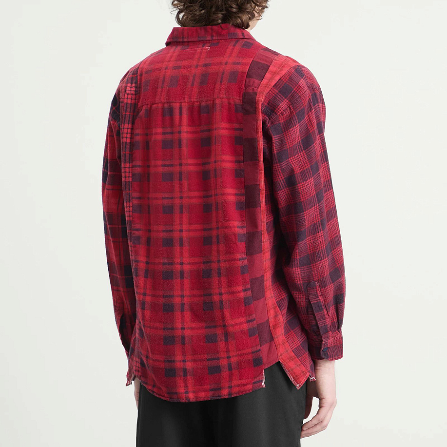 Рубашка NEEDLES REBUILD  FLANNEL SHIRT 7 CUTS SHIRT в интернет-магазине Peak Conceptwww.peakstore.ru - 3 фото