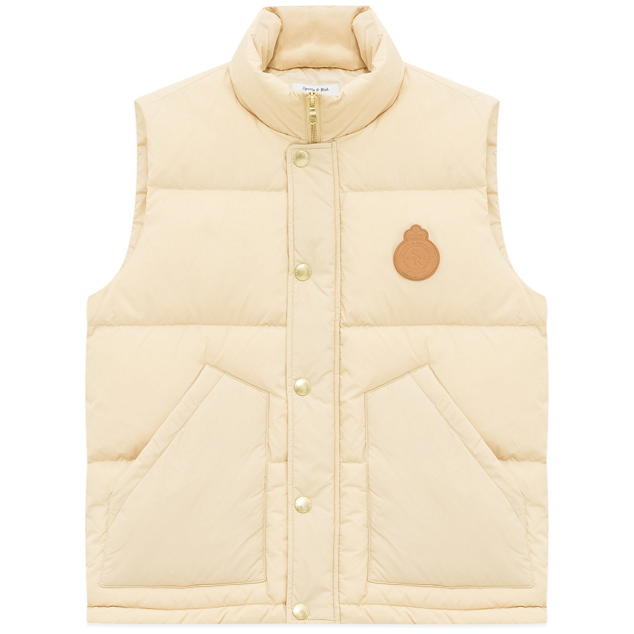 Жилет пуховый SPORTY & RICH CROWN PUFFER VEST - 1 фото Жилет пуховый SPORTY & RICH CROWN PUFFER VEST в интернет магазине Peakwww.peakstore.ru - 1 фото