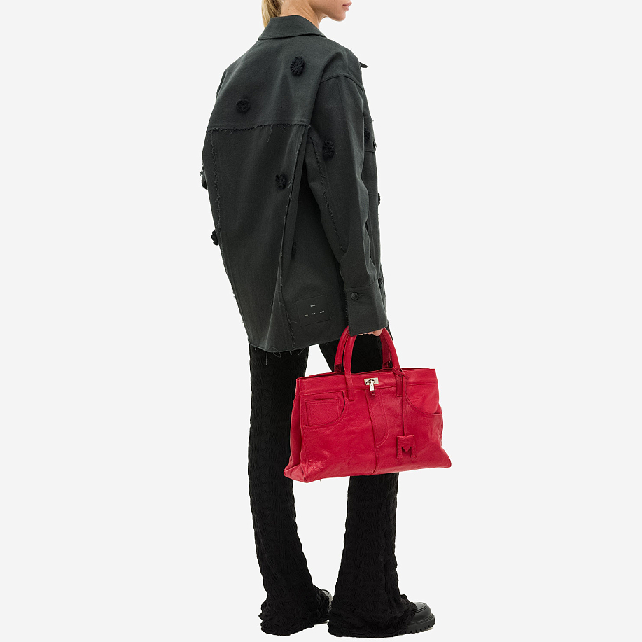 Сумка через плечо MEDEA NINA BAG RED - 3 фото Сумка через плечо MEDEA NINA BAG в интернет магазине Peakwww.peakstore.ru - 3 фото