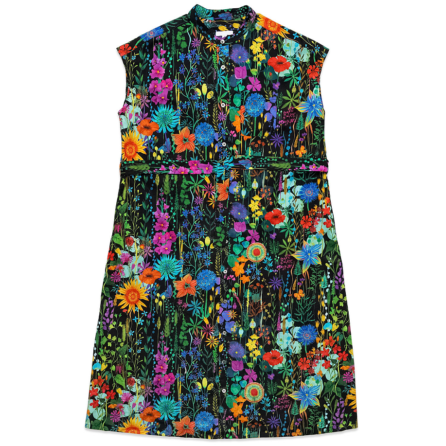 Платье ENGINEERED GARMENTS BANDED COLLAR DRESS FLORAL LAWN в интернет магазине Peakwww.peakstore.ru - 1 фото