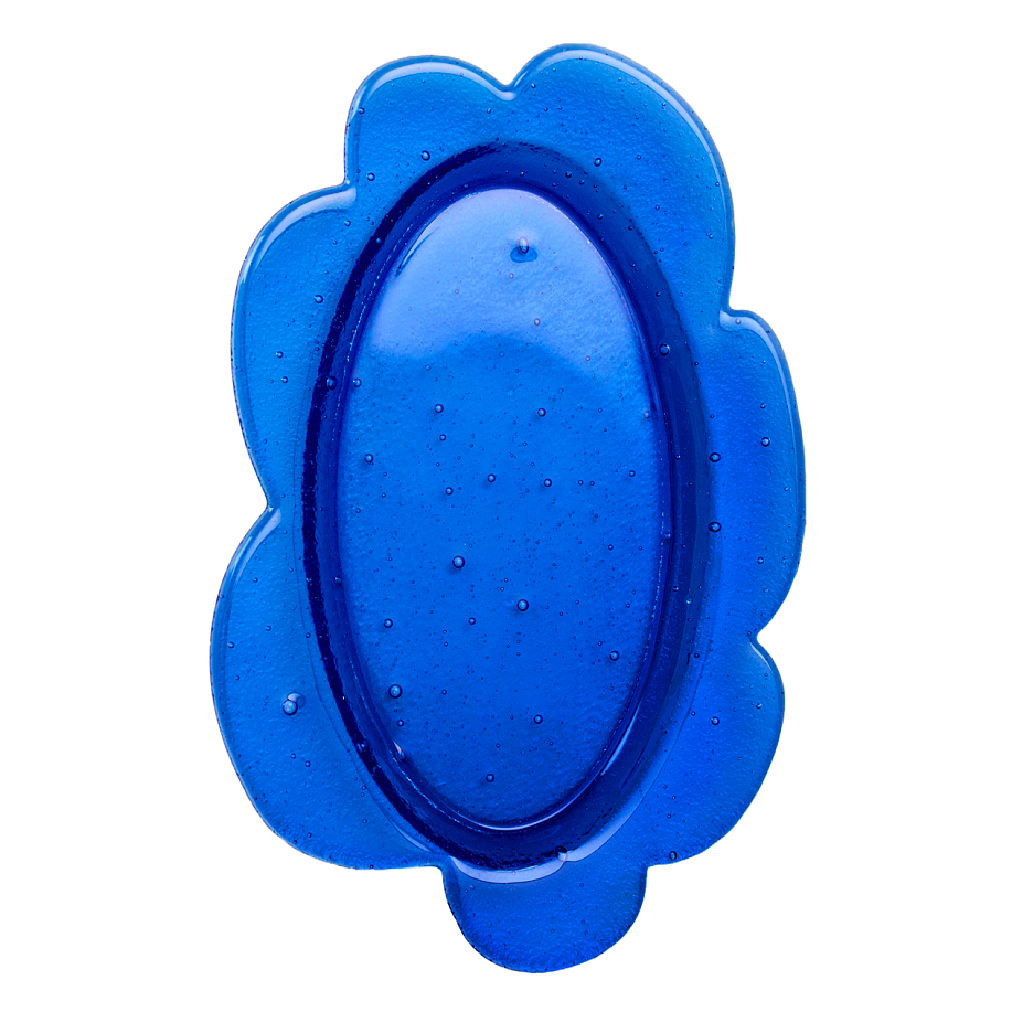 Тарелка SOLID WATER ОВАЛЬНОЕ BLUE - 1 фото Тарелка SOLID WATER ОВАЛЬНОЕ в интернет магазине Peakwww.peakstore.ru - 1 фото